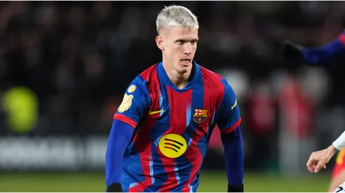 Dani Olmo of FC Barcelona
