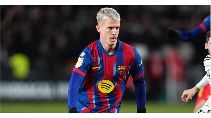 Dani Olmo of FC Barcelona