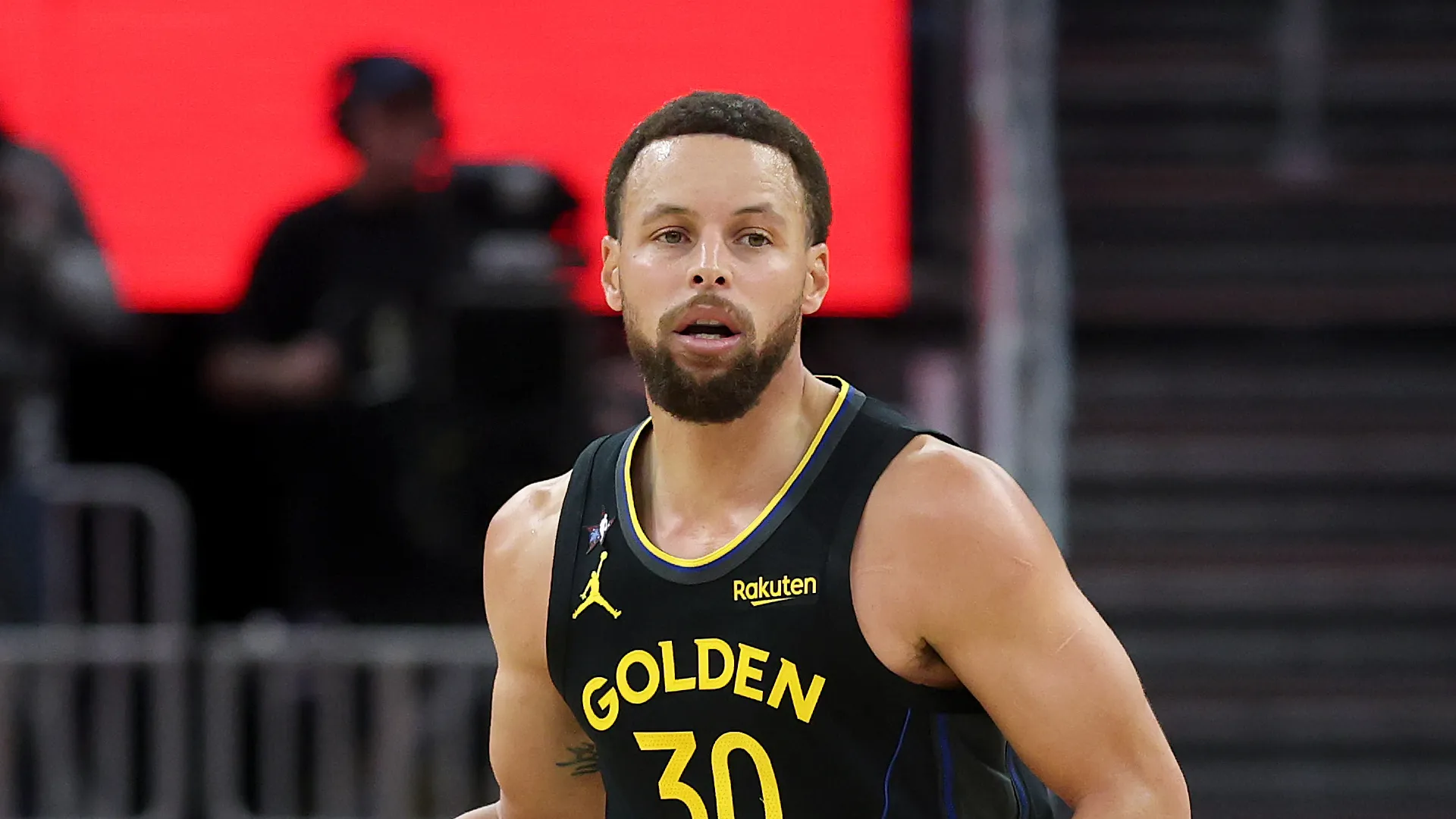 Stephen Curry #30 of the Golden State Warriors.