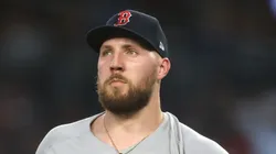 Garrett Crochet of the Boston Red Sox on September 30, 2025 in New York City.