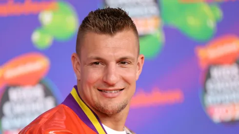 Rob Gronkowski former teammate of Tom Brady with the Patriots
