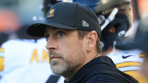 Aaron Rodgers quarterback of the Pittsburgh Steelers
