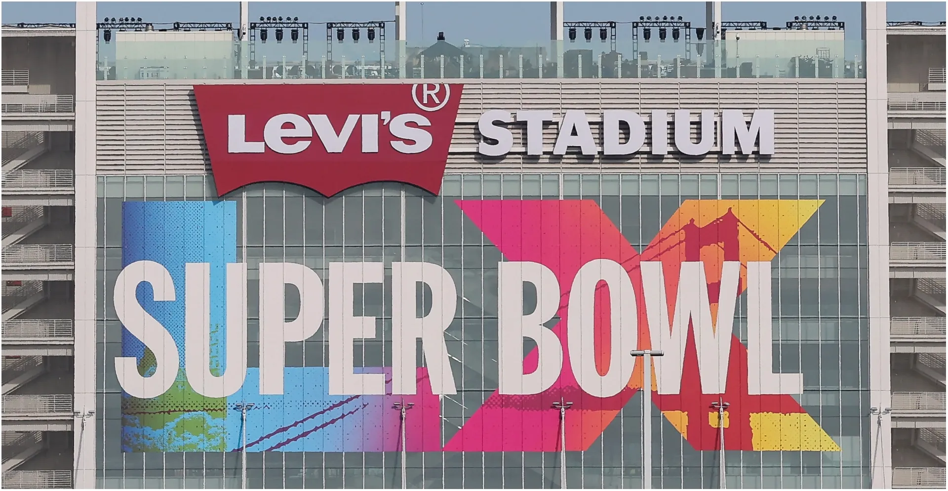 A general view outside Levi’s Stadium prior to Super Bowl LX – Ishika Samant/Getty Images