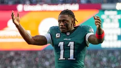 A.J. Brown #11 of the Philadelphia Eagles