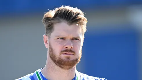 Sam Darnold quarterback of the Seattle Seahawks
