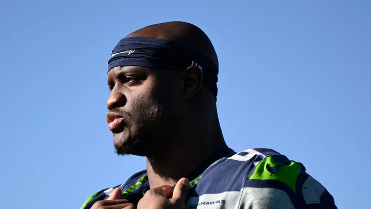 Kenneth Walker of the Seattle Seahawks