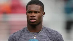 Travis Hunter #12 of the Jacksonville Jaguars.