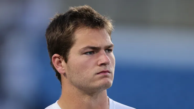 Drake Maye quarterback of the New England Patriots