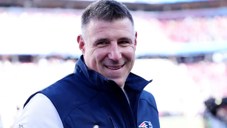 Head coach Mike Vrabel of the New England Patriots.