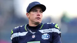 Jason Myers at Lumen Field in Seattle, Washington.