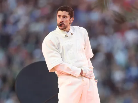 Did Bad Bunny sing any song in English at the 2026 Super Bowl LX halftime show?