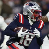 Video: Patriots WR Kyle Williams chases down fan who invaded the field at Super Bowl LX