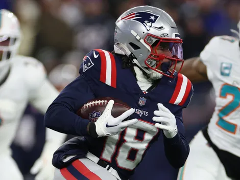 Video: Patriots WR Kyle Williams chases down fan who invaded the field at Super Bowl LX