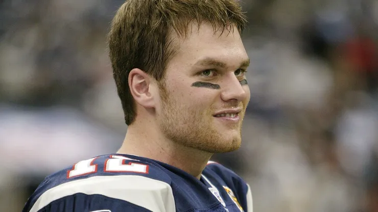 Quarterback Tom Brady #12 of the Patriots.
