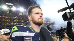 Sam Darnold at Levi's Stadium in Santa Clara, California.