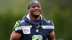 Kenneth Walker III #9 of the Seattle Seahawks