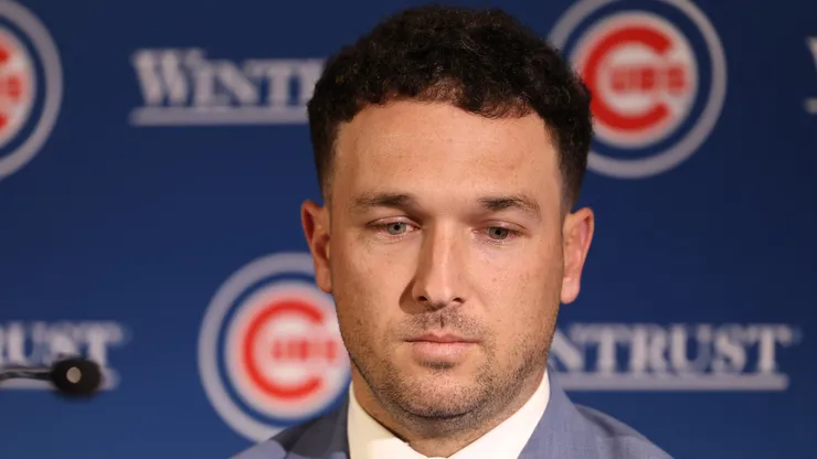 Alex Bregman at Wrigley Field in Chicago, Illinois.
