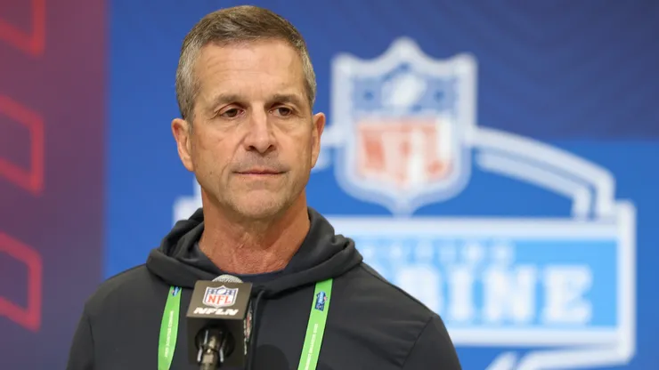 Head coach John Harbaugh.