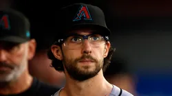 Zac Gallen in Anaheim, California.