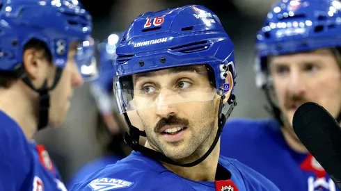 Vincent Trocheck at Madison Square Garden in New York City.
