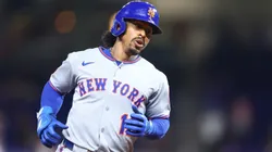 Francisco Lindor #12 of the New York Mets.