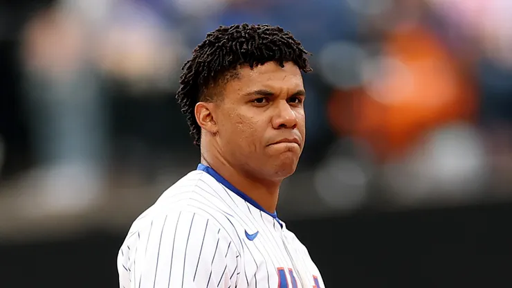 Juan Soto #22 of the New York Mets at Citi Field