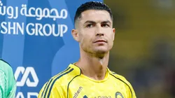 Cristiano Ronaldo of team Al-Nassr FC during the Saudi Pro League game.