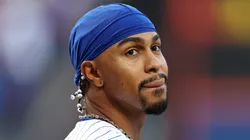 Francisco Lindor at Citi Field in New York City.
