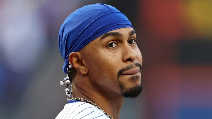 Francisco Lindor at Citi Field in New York City.