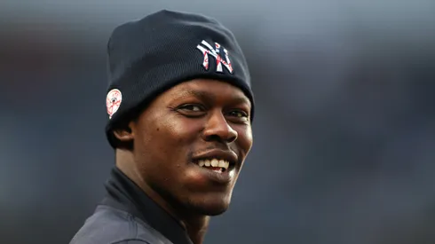 Jazz Chisholm Jr. at Yankee Stadium in New York City.
