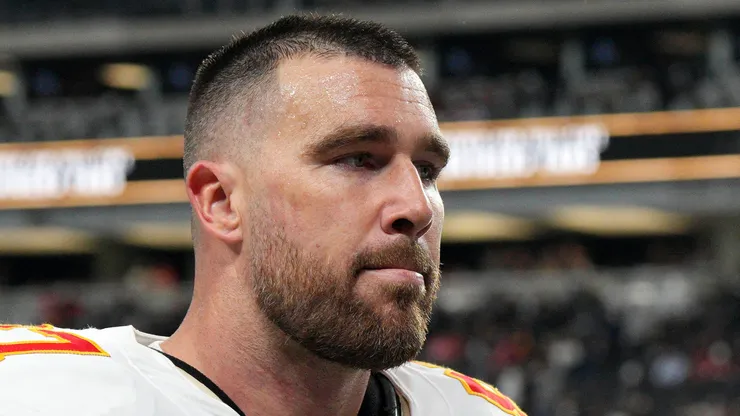 Travis Kelce tight end of the Kansas City Chiefs