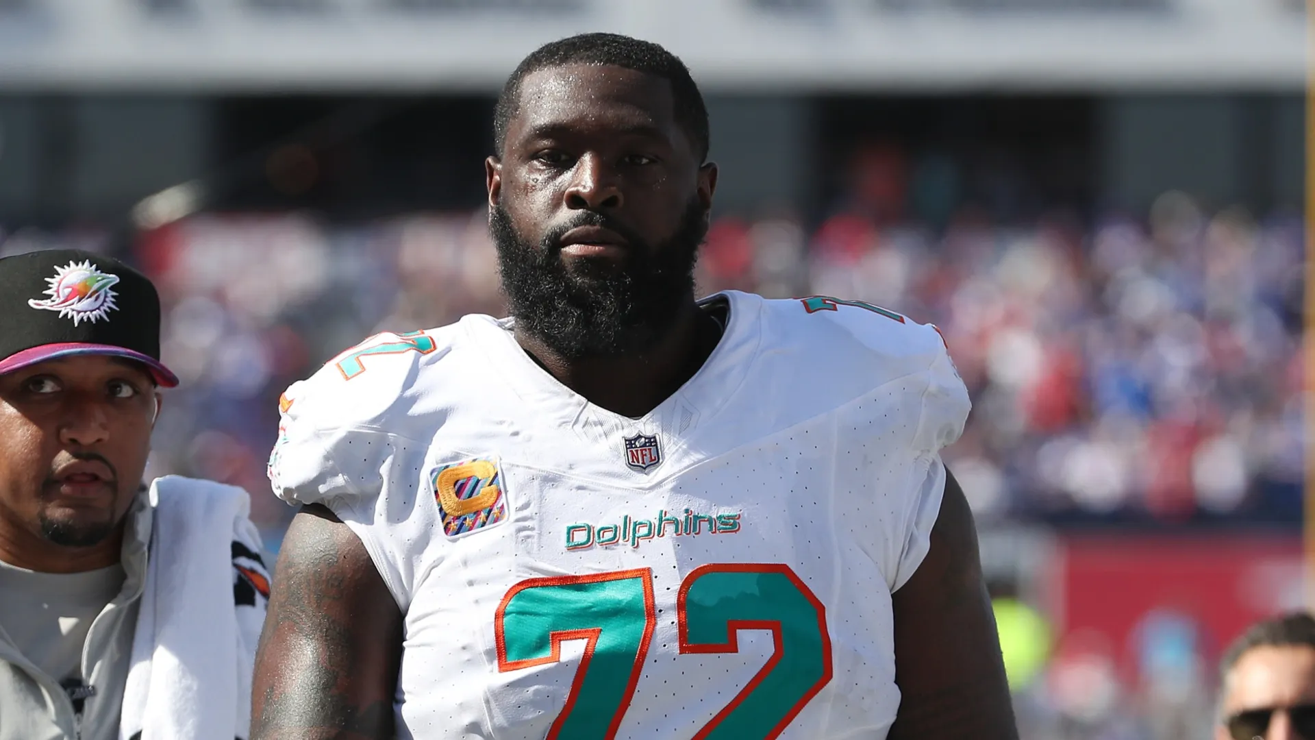 Terron Armstead with the Miami Dolphins