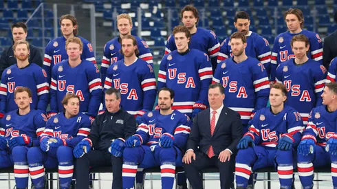 Auston Matthews, Quinn Hughes and the Team USA.
