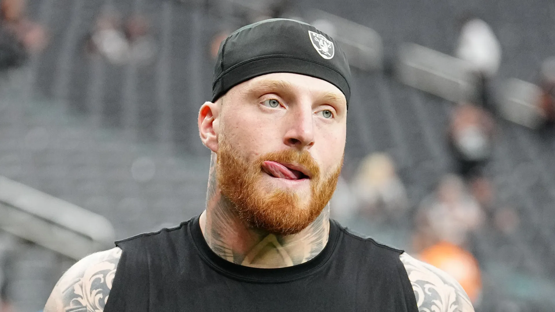 Maxx Crosby, pass rusher for the Las Vegas Raiders