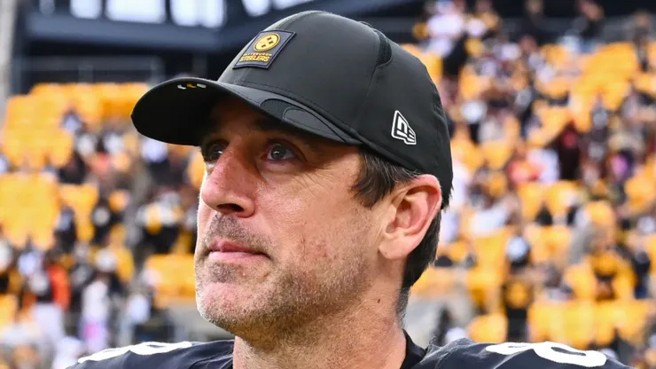 Aaron Rodgers quarterback of the Pittsburgh Steelers