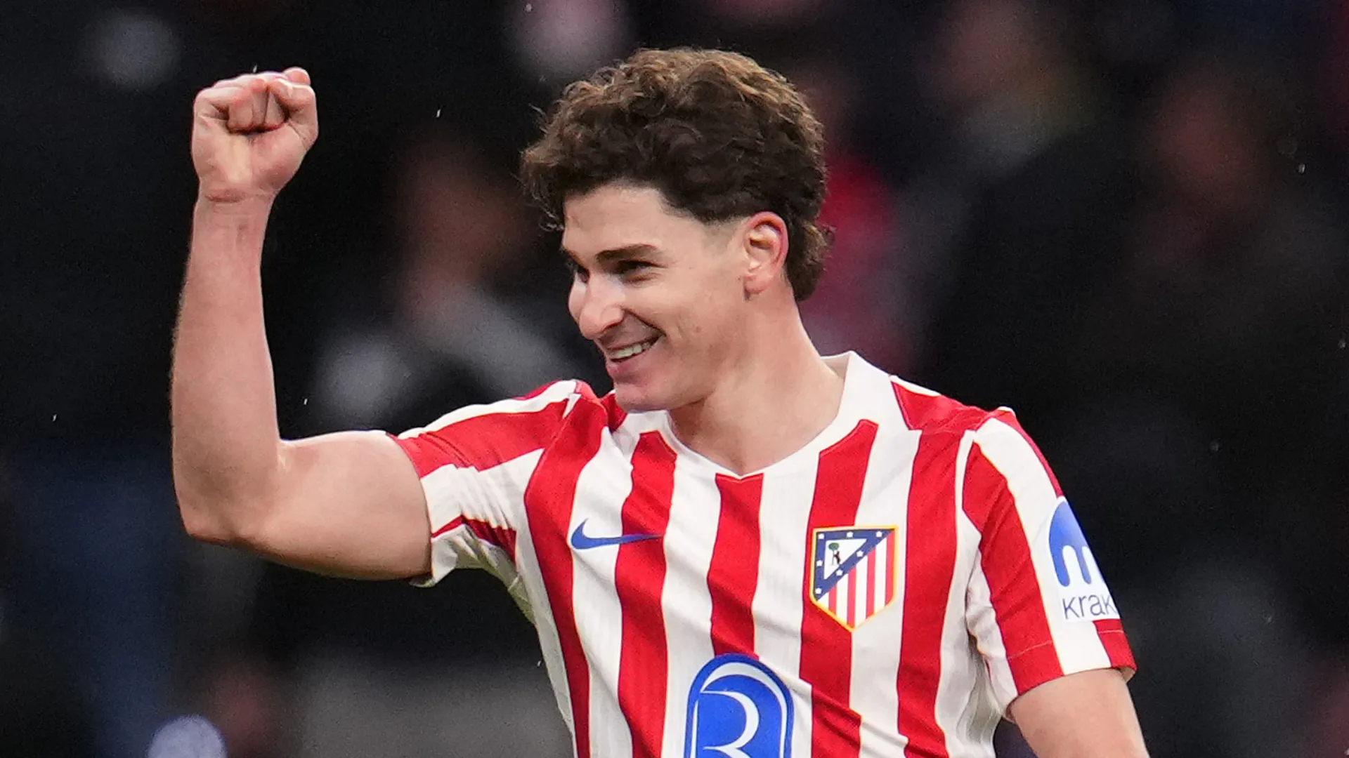 Julian Alvarez of Atletico de Madrid.