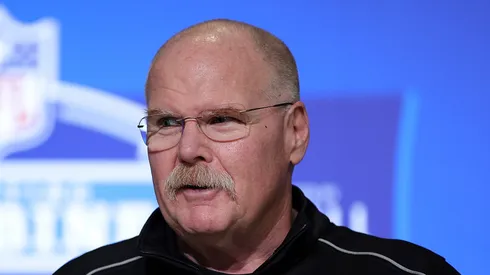 Andy Reid head coach of the Kansas City Chiefs