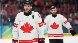 Connor McDavid of Team Canada during a 2026 Winter Olympic game.