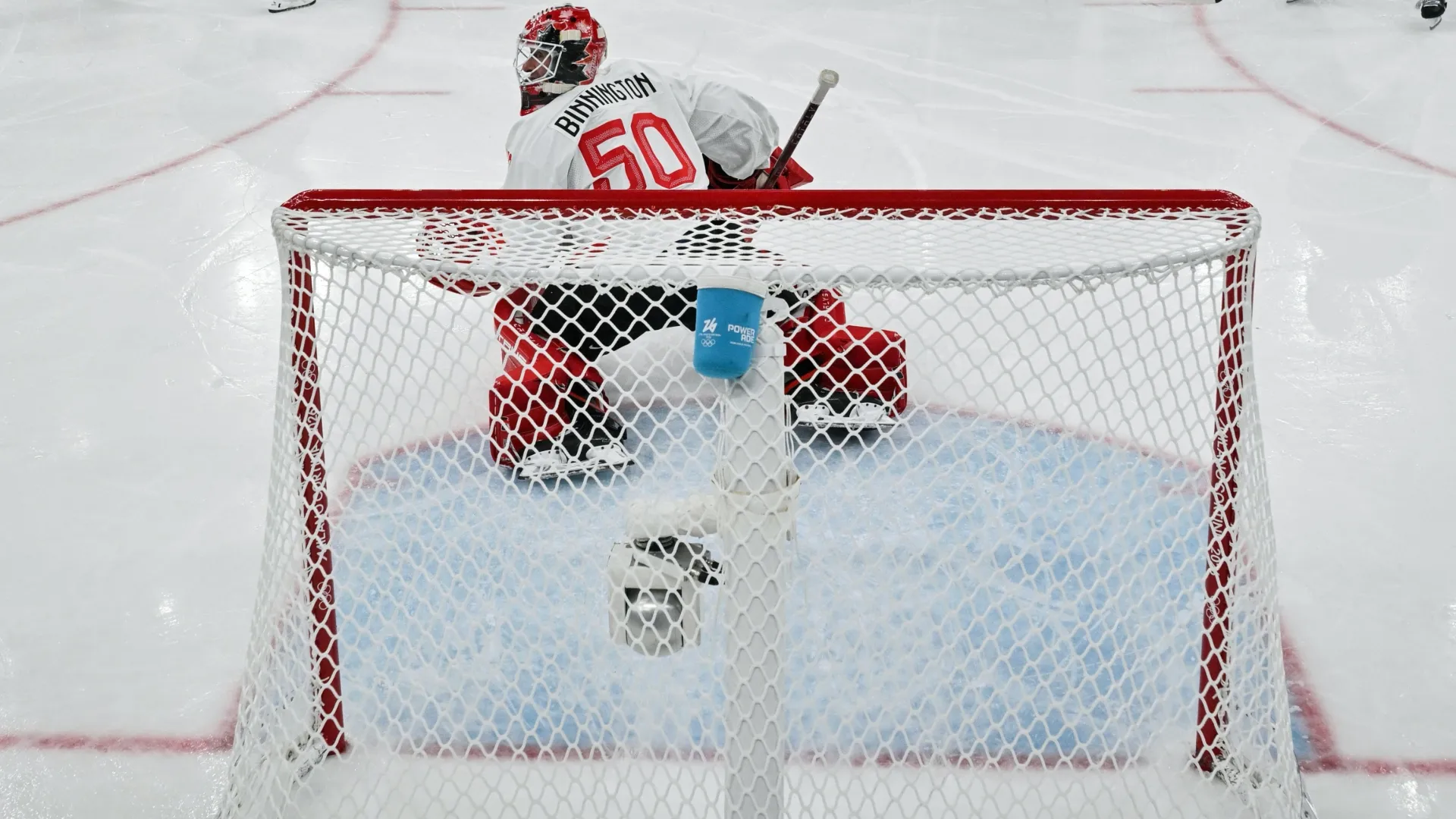 Olympic hockey ring in Milano Cortina 2026 Winter Olympic Games (Source: Alexander Nemenov – Pool/Getty Images)