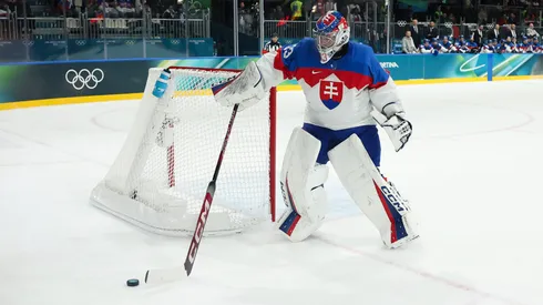 Stanislav Skorvanek of Team Slovakia during the Milano Cortina 2026 Winter Olympic games.