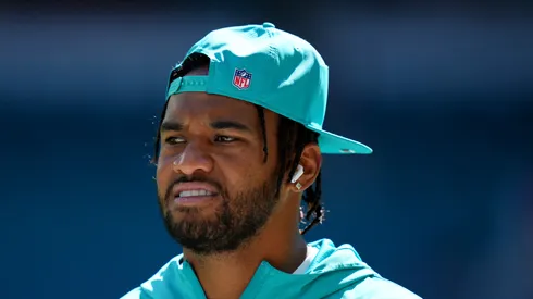 Tua Tagovailoa quarterback of the Miami Dolphins