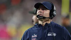 Head coach Mike MacDonald of the Seattle Seahawks.