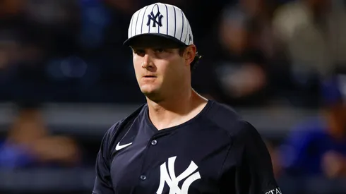 Gerrit Cole #45 of the New York Yankees