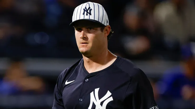 Gerrit Cole #45 of the New York Yankees