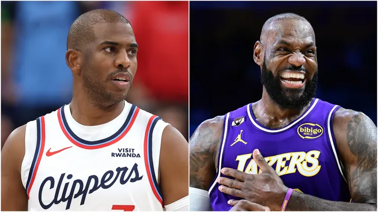 Chris Paul and LeBron James.