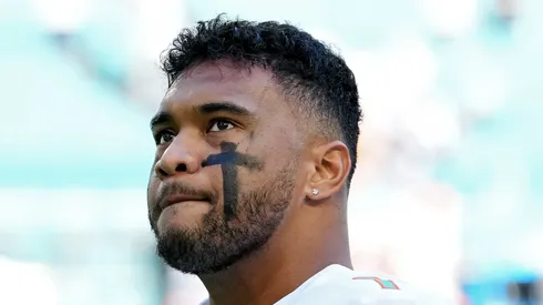 Tua Tagovailoa quarterback of the Miami Dolphins