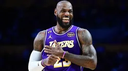 LeBron James of the Los Angeles Lakers.