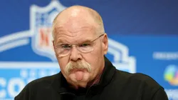 Andy Reid head coach of the Kansas City Chiefs