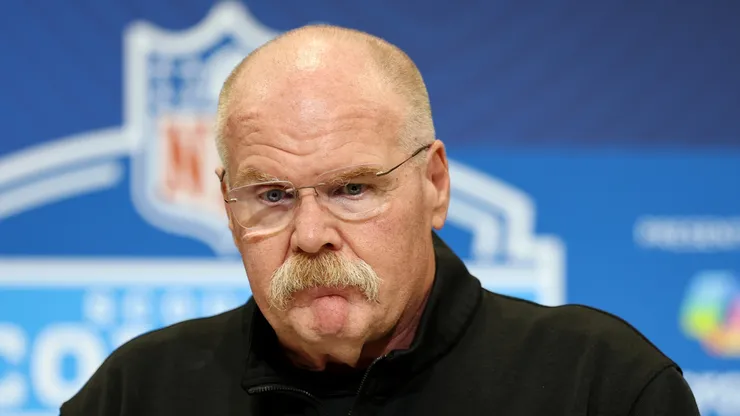Andy Reid head coach of the Kansas City Chiefs