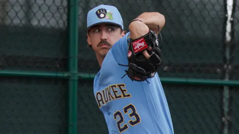 First look at Jett Williams as a Milwaukee Brewer.